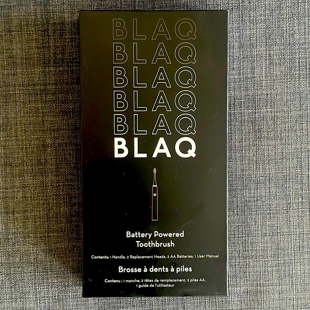 BLAQ Battery Powered Toothbrush